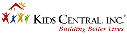 A green background with the words " woods center building " written in red.